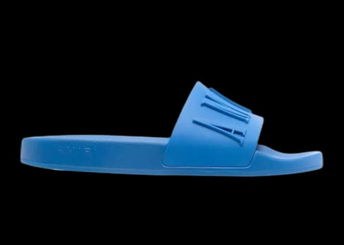 AMIRI Pool Slide Debossed Royal Blue