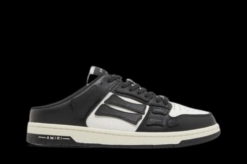 Amiri Skel Top Low Slip-On 'Black White'