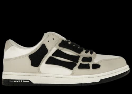 AMIRI Skel Low Top Beige Black
