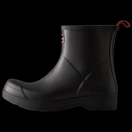 Hunter PLAY Short Rain Boots Black