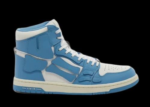 AMIRI Skel Top Hi Powder Blue White