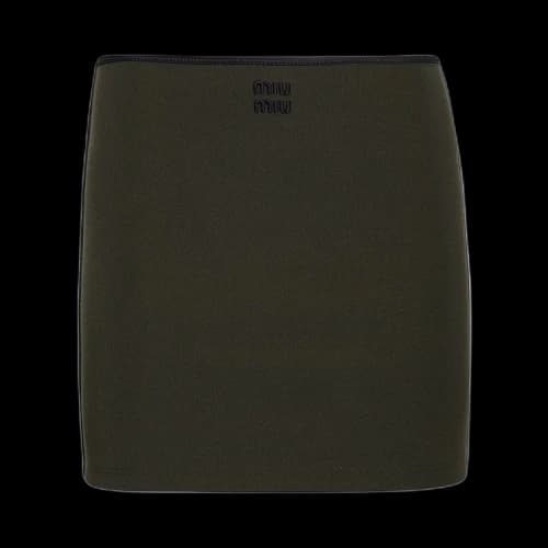 Miu Mini Skirt 'Militare'