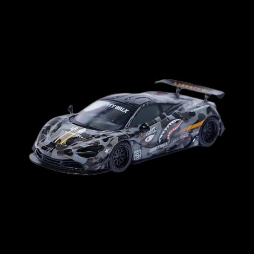 BAPE x LBWK Mini GT ABC Camo McLarren 720S 1/64 'Black'