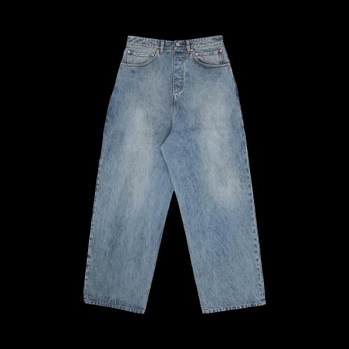Vetements Back To Front Jeans 'Distressed Blue'