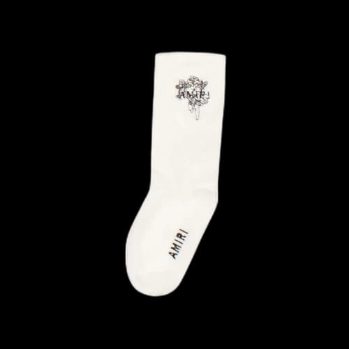 Amiri Cherub Sock 'White'
