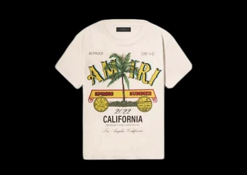 AMIRI Beige Other Materials T-shirt Yellow