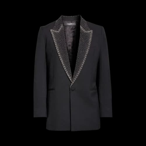 Amiri Beaded Tux Jacket 'Black'