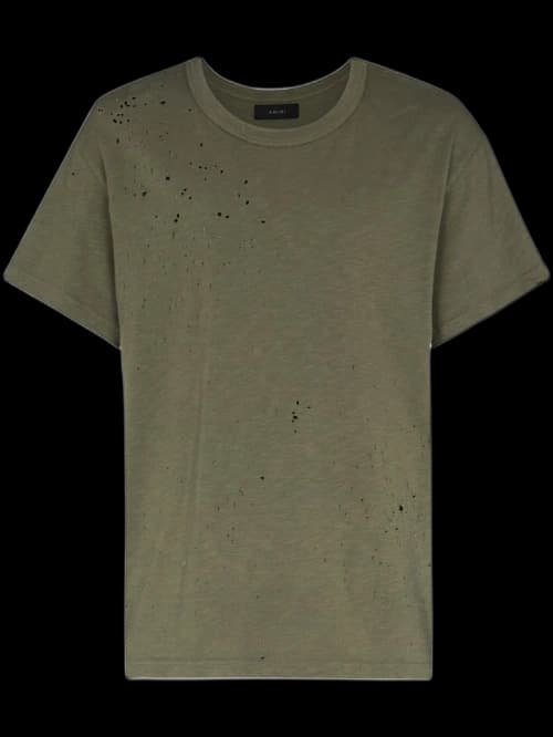 AMIRI Shotgun Tee Military Green