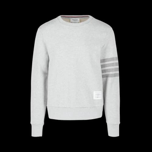 Thom Browne 4 Bar Stripe Crewneck Sweatshirt 'Grey'