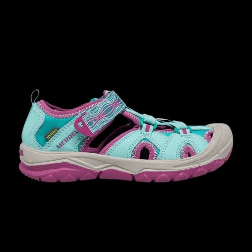 Merrell Hydro Sandal Big Kid 'Turquoise Purple'