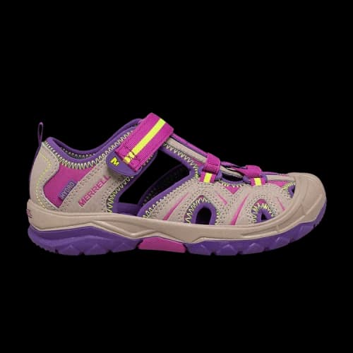 Merrell Hydro Sandal Big Kid 'Tan Purple'