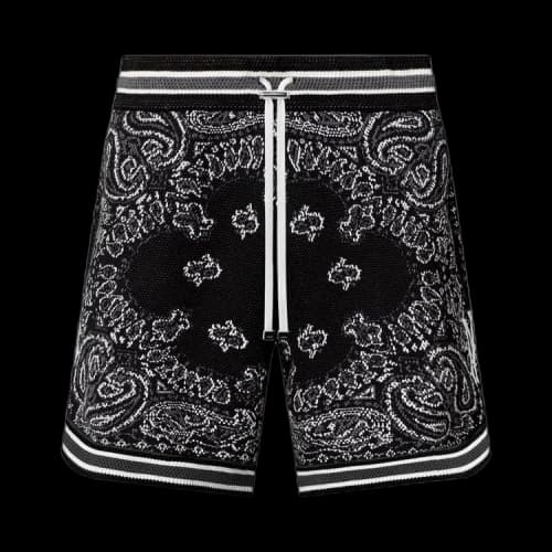 Amiri Bandana B-Ball Shorts 'Black'