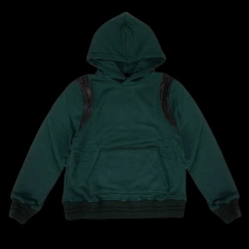 Amiri Varsity Loose Fit Hooded Sweatshirt 'Green'