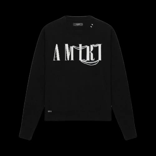 Amiri Crewneck Sweater 'Black'