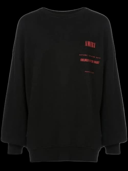 AMIRI Children Of The Night Paris Crew Black/Red