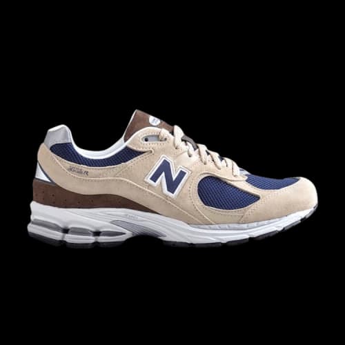 New Balance 2002R Beige Navy Blue