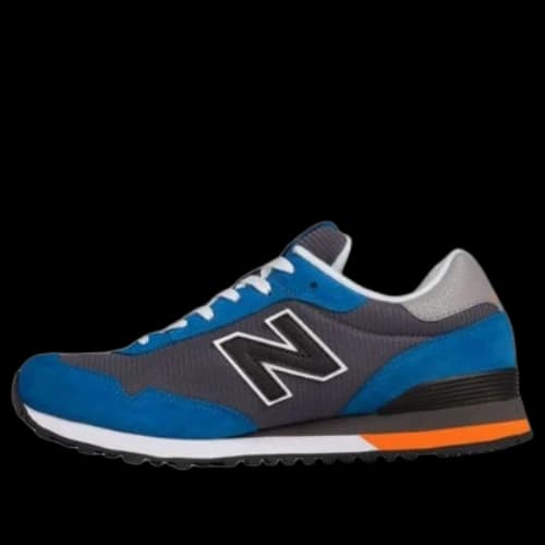 New Balance 515 Series Wear-resistant Non-Slip Shock Absorption Low Tops Black Blue