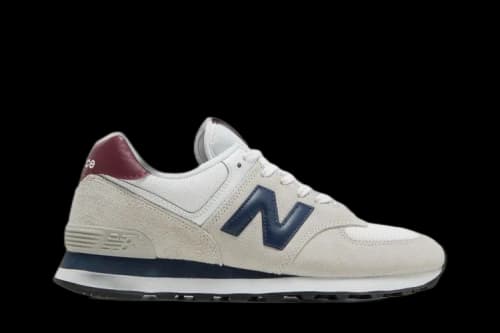 New Balance 574 'White Natural Indigo'