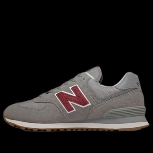 New Balance 574 Grey/Red