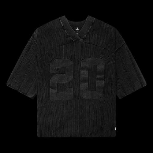 Represent Clo Knitted Varsity Jersey 'Vintage Grey'