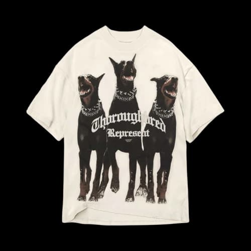 Represent Clo Thoroughbred T-Shirt 'Vinatage White'