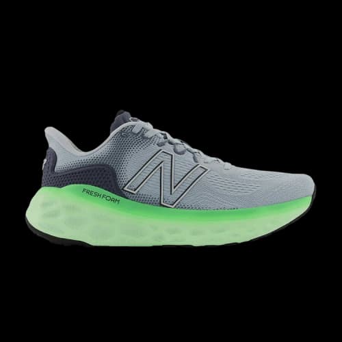 New Balance Fresh Foam More v3 2E Wide 'Light Slate Vibrant Spring'