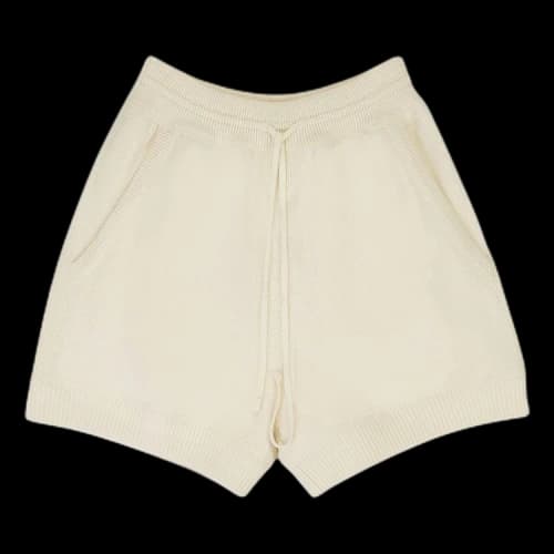 Miu Logo Shorts 'White'