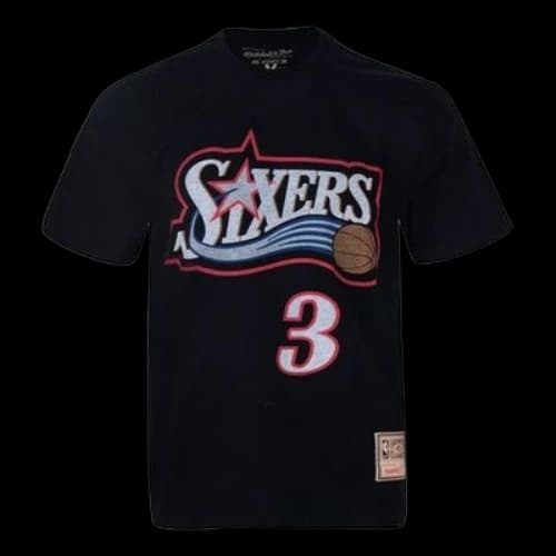 Mitchell & Ness x NBA Philadelphia 76ers T-shirt 'Allen Iverson 3'