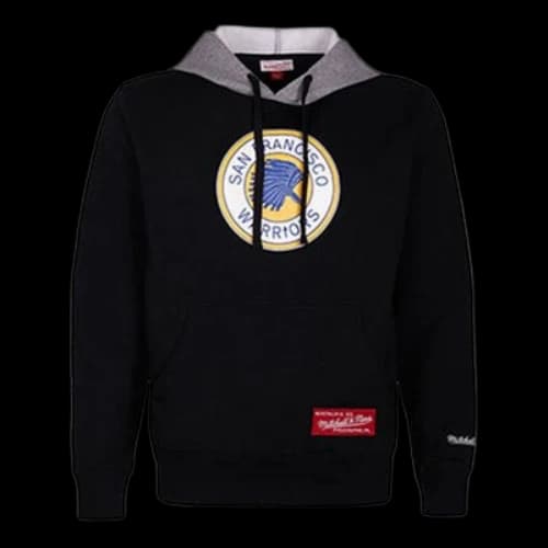 Mitchell & Ness Warriors Team Classic Logo Couple Style Black