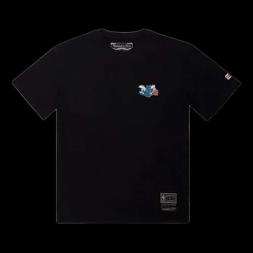 Mitchell & Ness Big Box Charlotte Hornets T-Shirt 'Black'