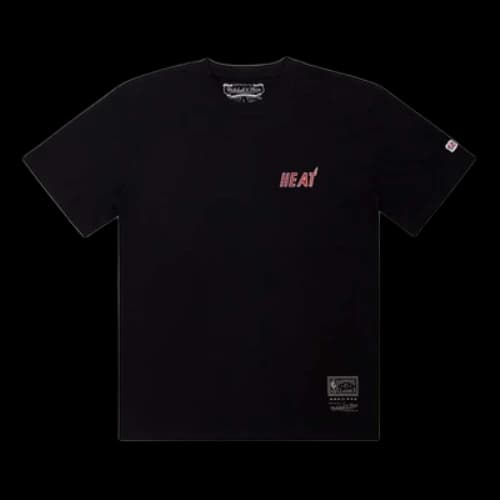 Mitchell & Ness Big Box Miami Heat T-Shirt 'Black'