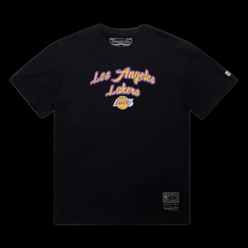 Mitchell & Ness Highlight LA Lakers T-Shirt 'Black'