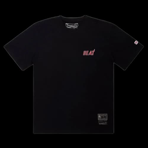 Mitchell & Ness City Pride Miami Heat T-Shirt 'Black'