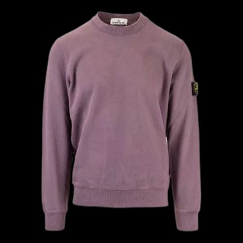 STONE ISLAND Basic Round Neck Lotus pink