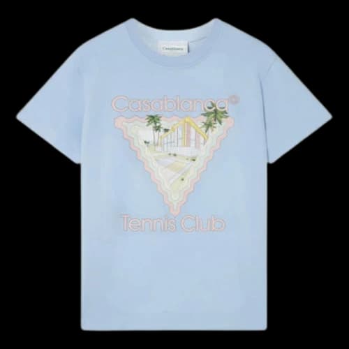 Casablanca Maison De Reve Printed T-Shirt 'Blue'