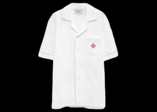 Casablanca Monogram Terry Shirt White