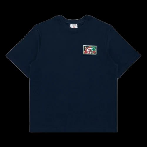 Casablanca Fibonacci Patch Oversized T-Shirt 'Navy'