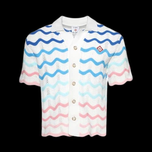 Casablanca Wave Shirt 'Multicolor'
