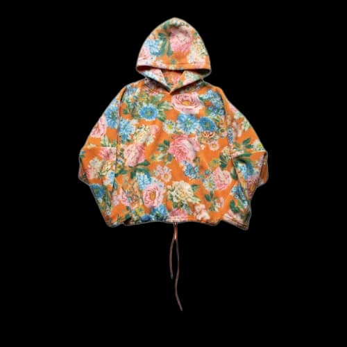 Martine Rose Bongo Batwing Pullover 'Orange/Pink/Light Blue'