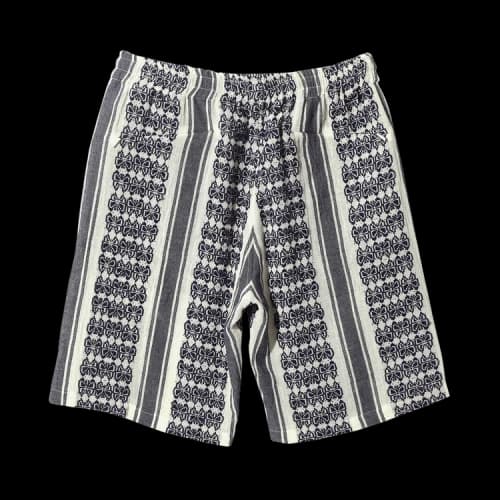 Needles Stripe Dobby Basketball Shorts 'White'