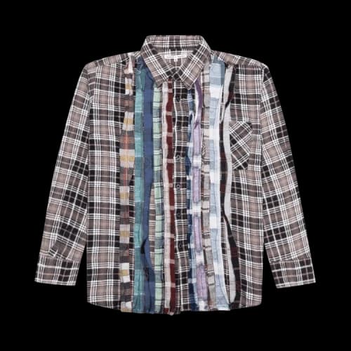 Needles Flannel Shirt Ribbon Shirt 'Assorted'