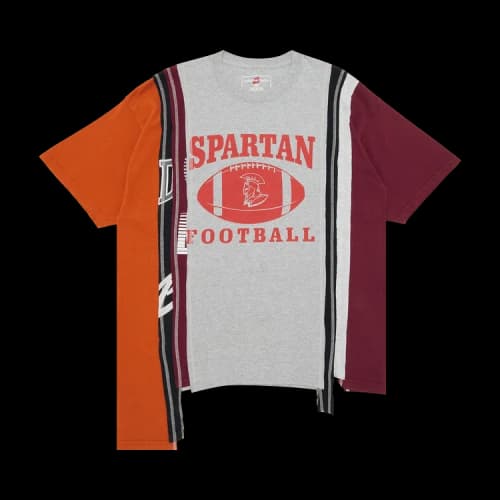 Needles Spartans Football 7 Cuts Short-Sleeve College Tee 'Multicolor'