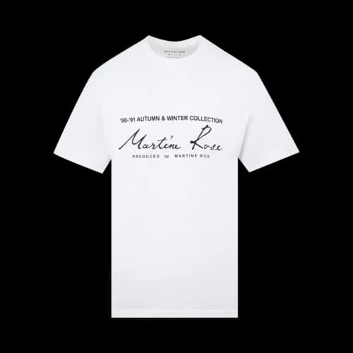 Martine Rose Classic Logo T-Shirt 'White'