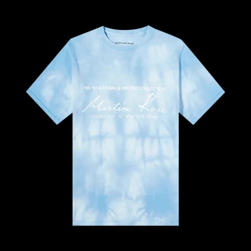 Martine Rose Classic Short-Sleeve Tee 'Sky Blue'