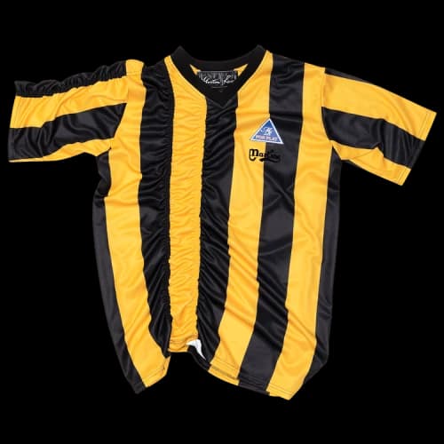Martine Rose Ruched Football Top 'Yellow'