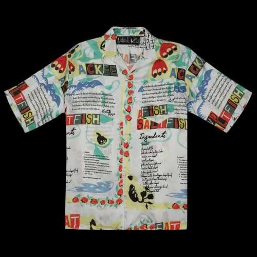 Martine Rose Ackee Print Shirt 'Ackee'