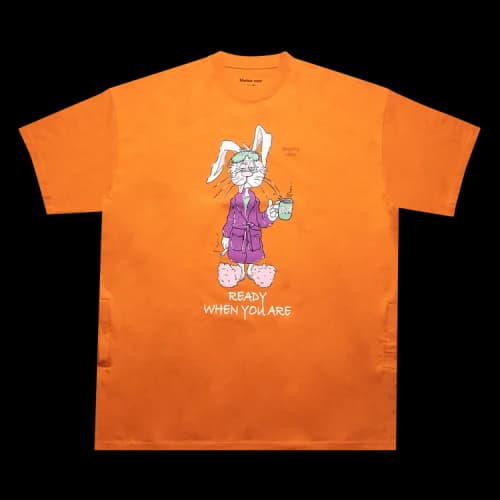 Martine Rose Bunny Oversized T-Shirt 'Orange'
