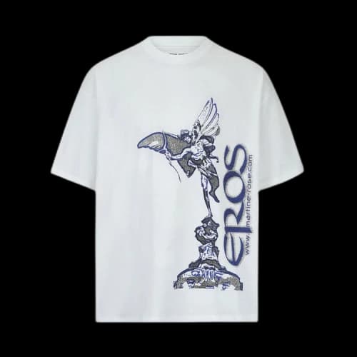 Martine Rose Oversized Short-Sleeve T-Shirt 'White/Eros Statue'