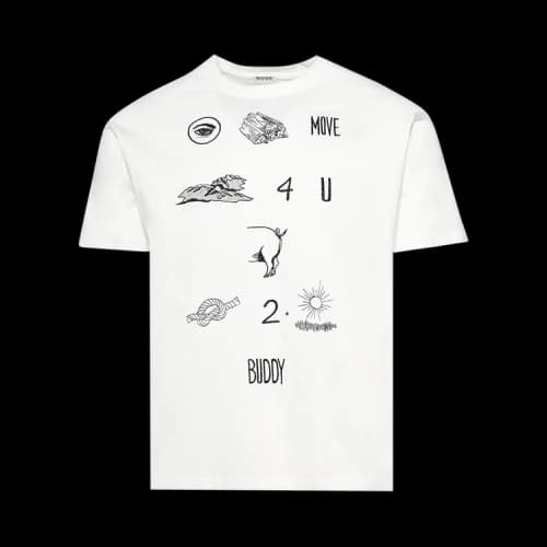 Bode Rebus Tee 'Cream'