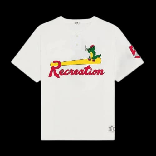Bode Reptile Rec Tee 'Cream'